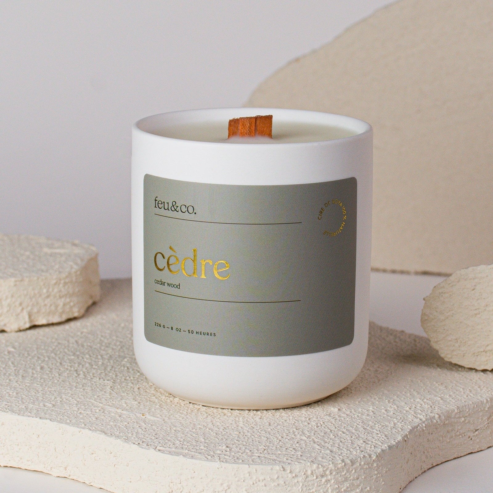 Candle - Cedar Wood 8oz