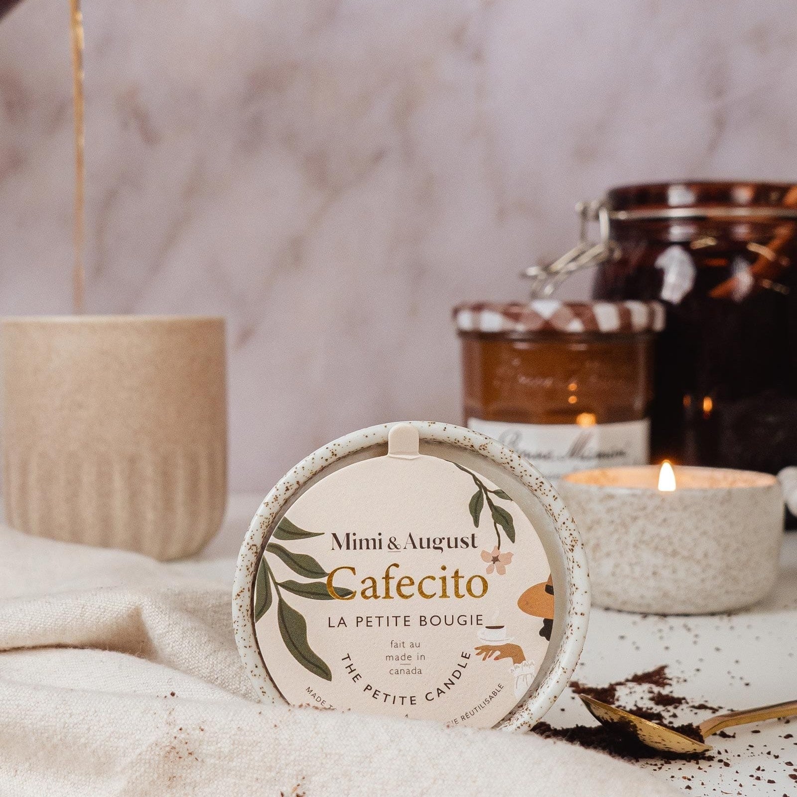 Reusable Candle - Cafecito 3oz