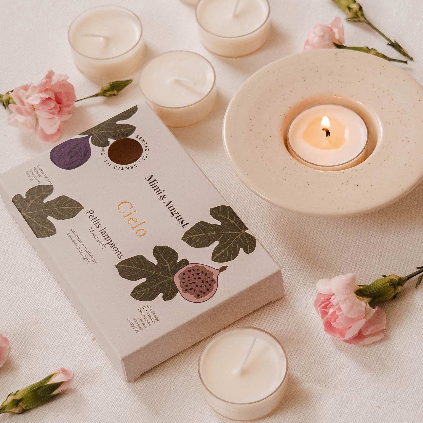 Cielo Tealight Candle Set