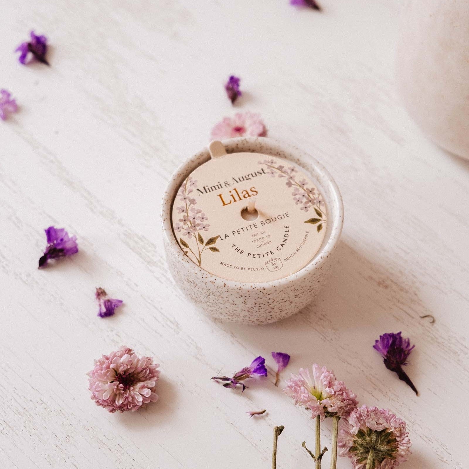 Reusable Candle - Lilac 3oz