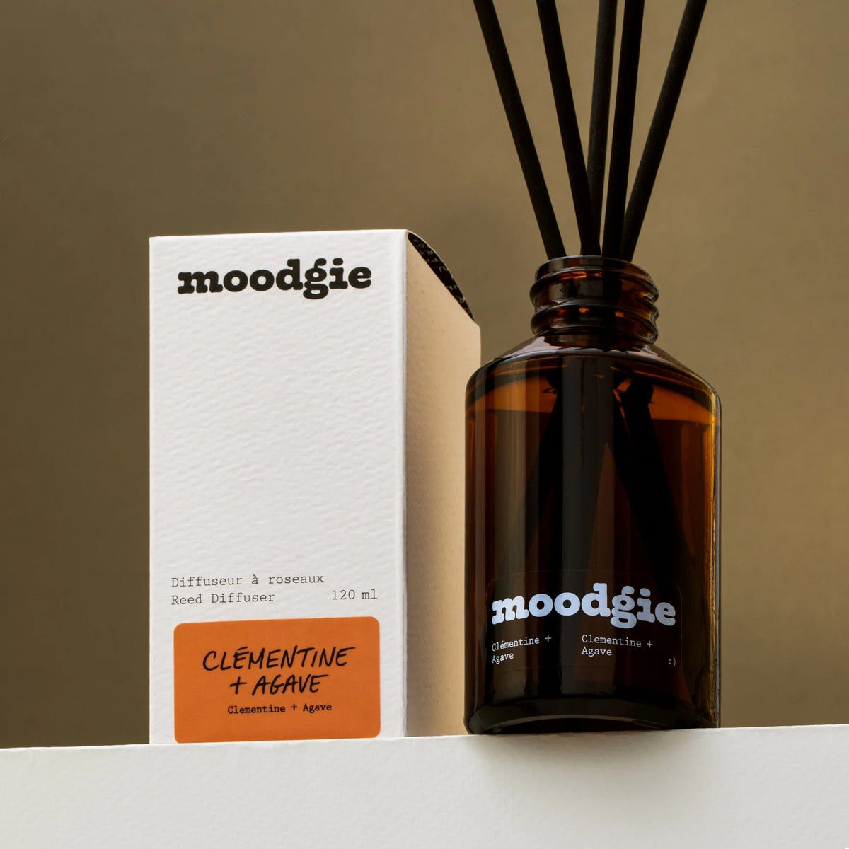 Reed diffuser - Clementine + Agave 120ml