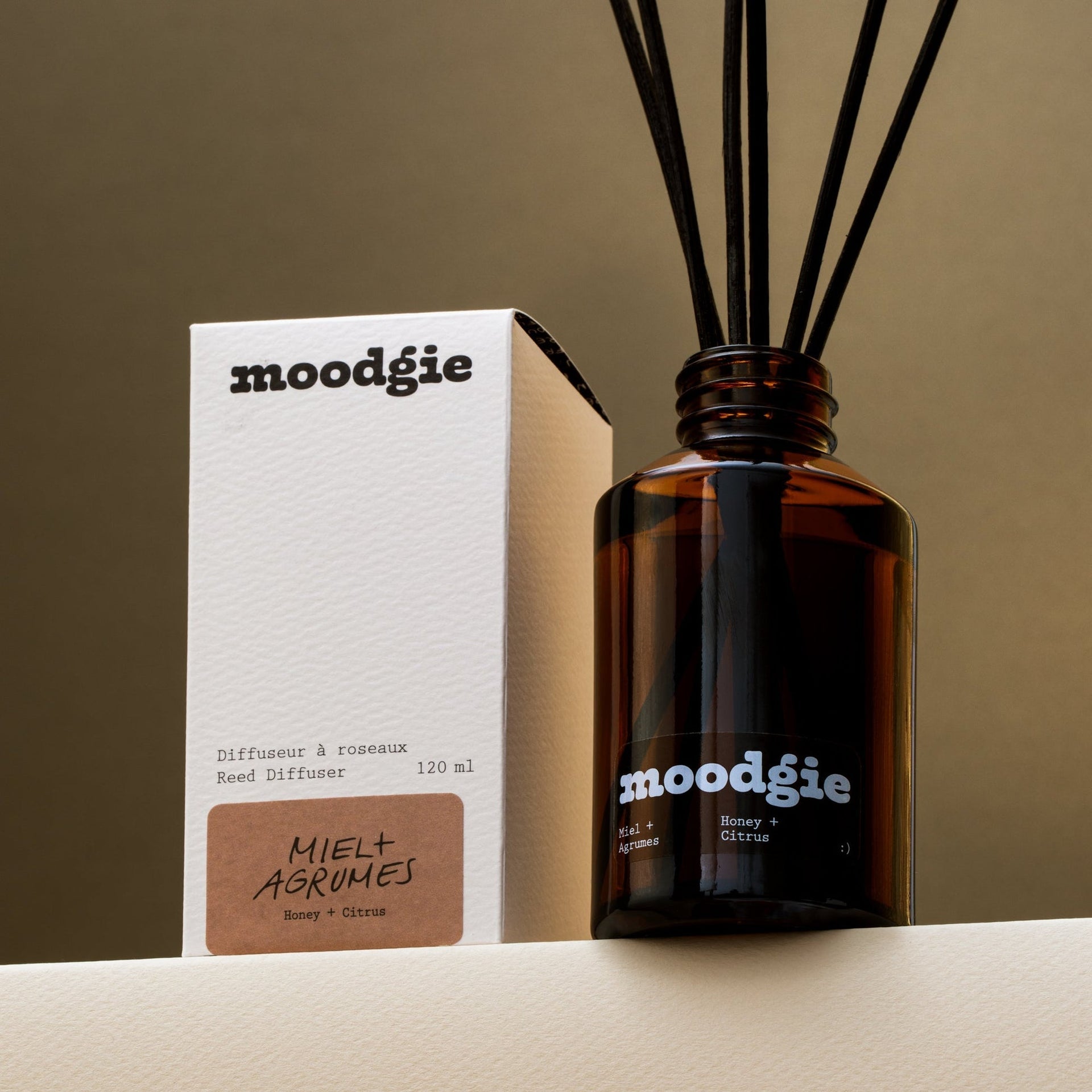 Reed Diffuser Honey + Citrus - 120ml