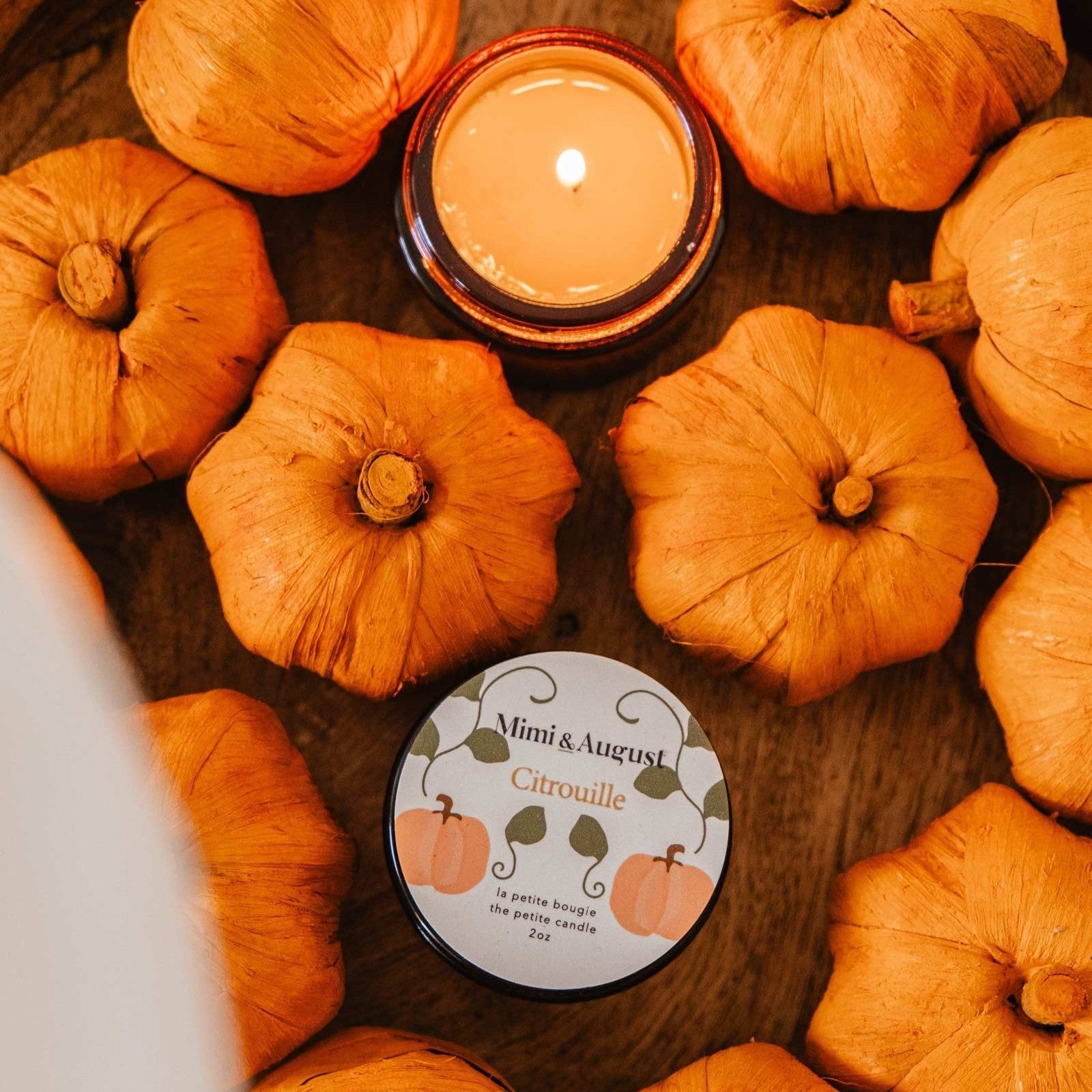Reusable Candle - Citrouille 2oz