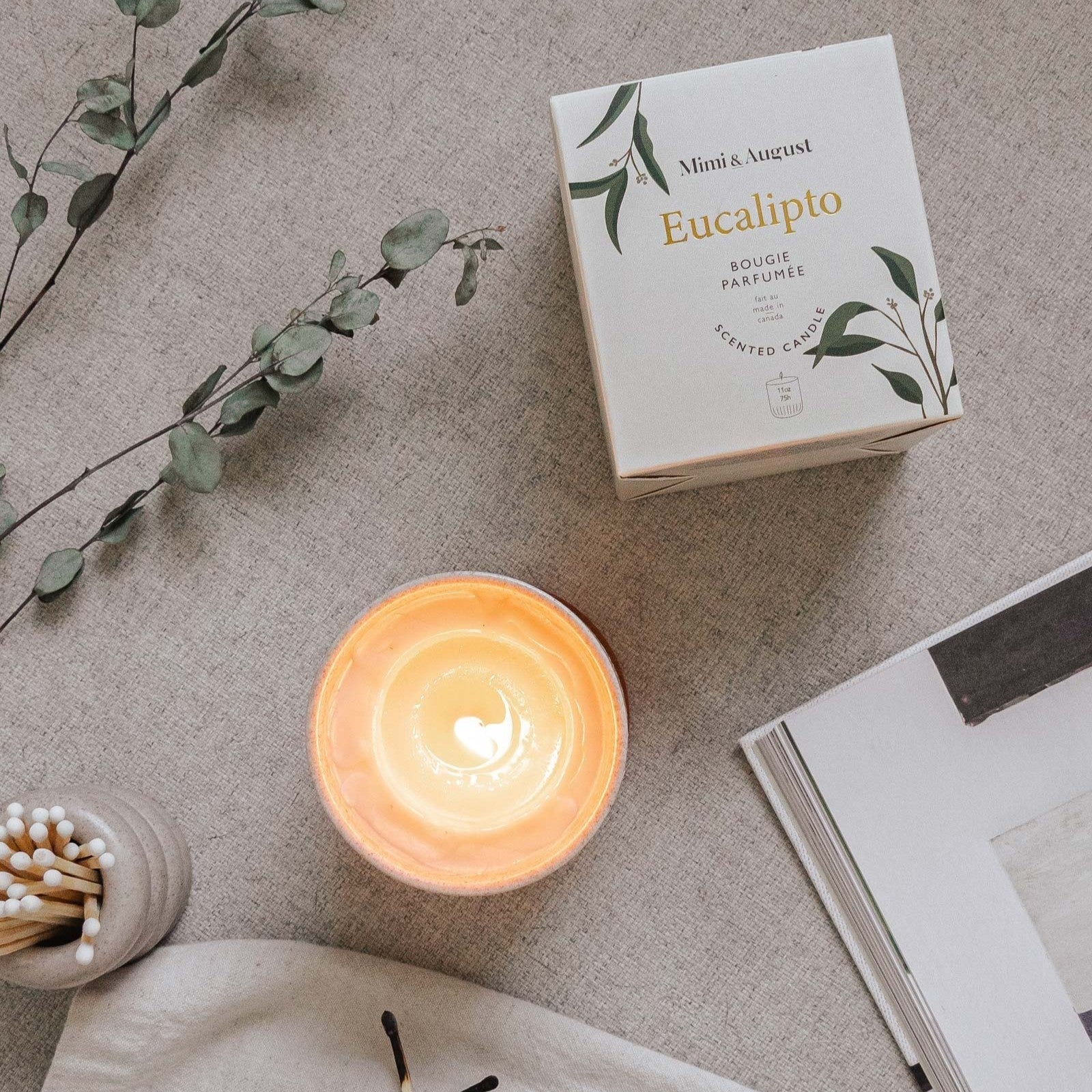 Reusable Candle - Eucalipto 11oz