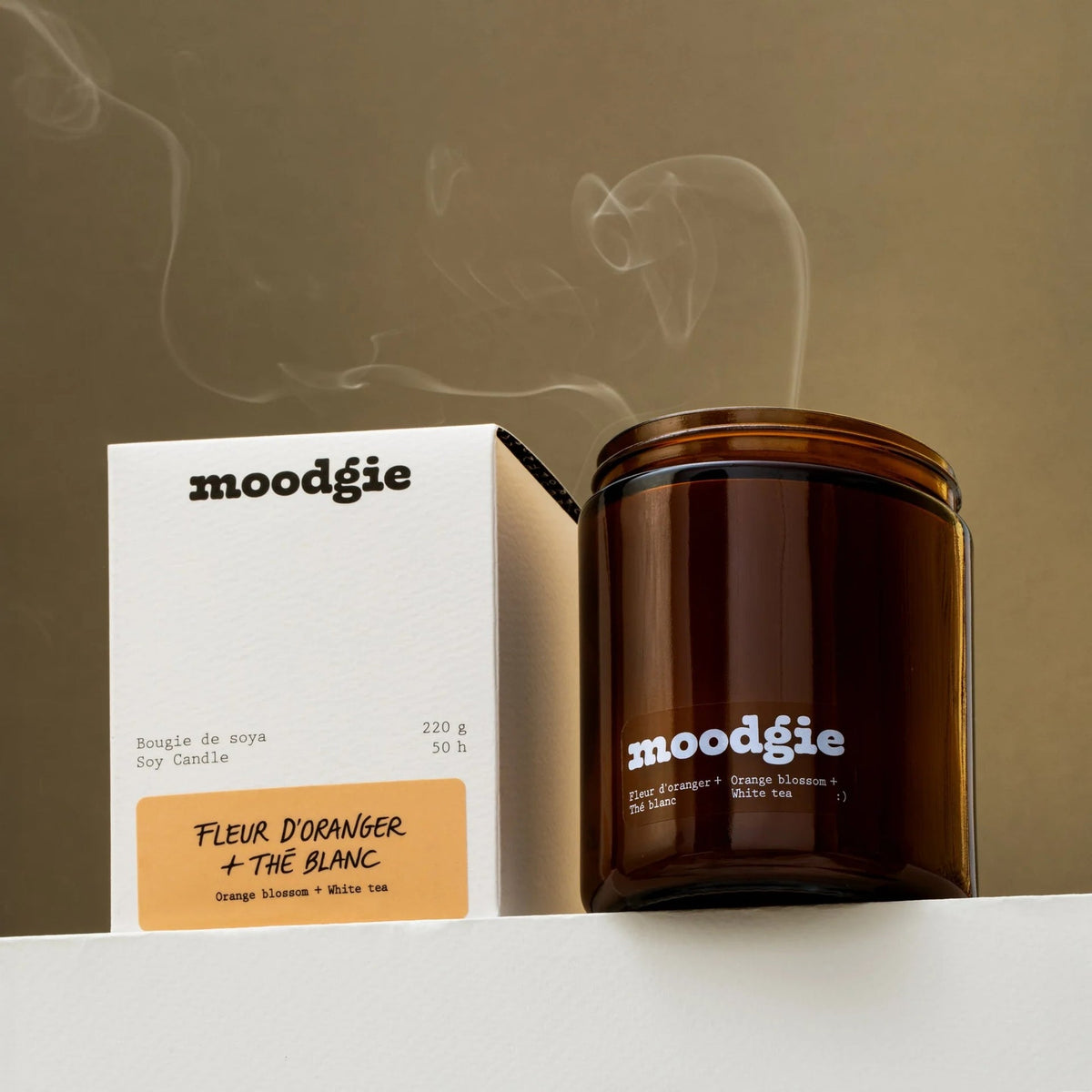 Soy Candle Candle - Orange Blossom + White Tea