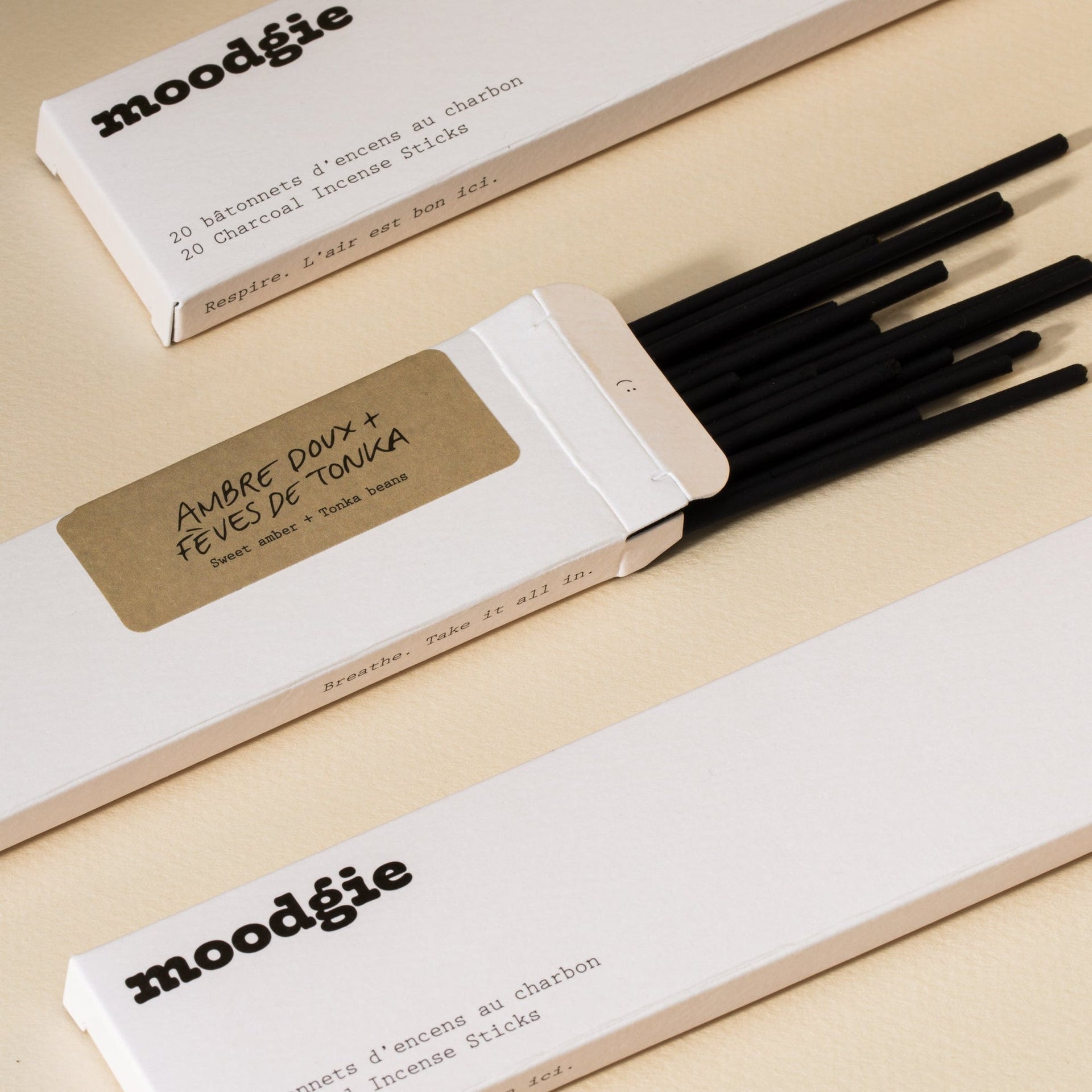 Incense Sticks Sweet Amber + Tonka Beans